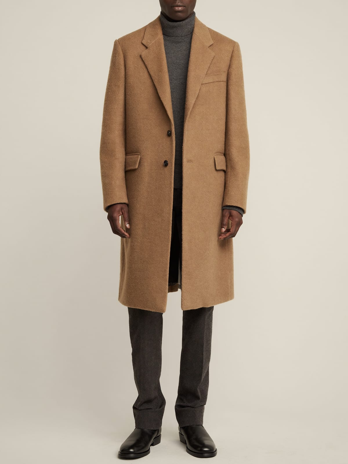 Wool-Blend Overcoat